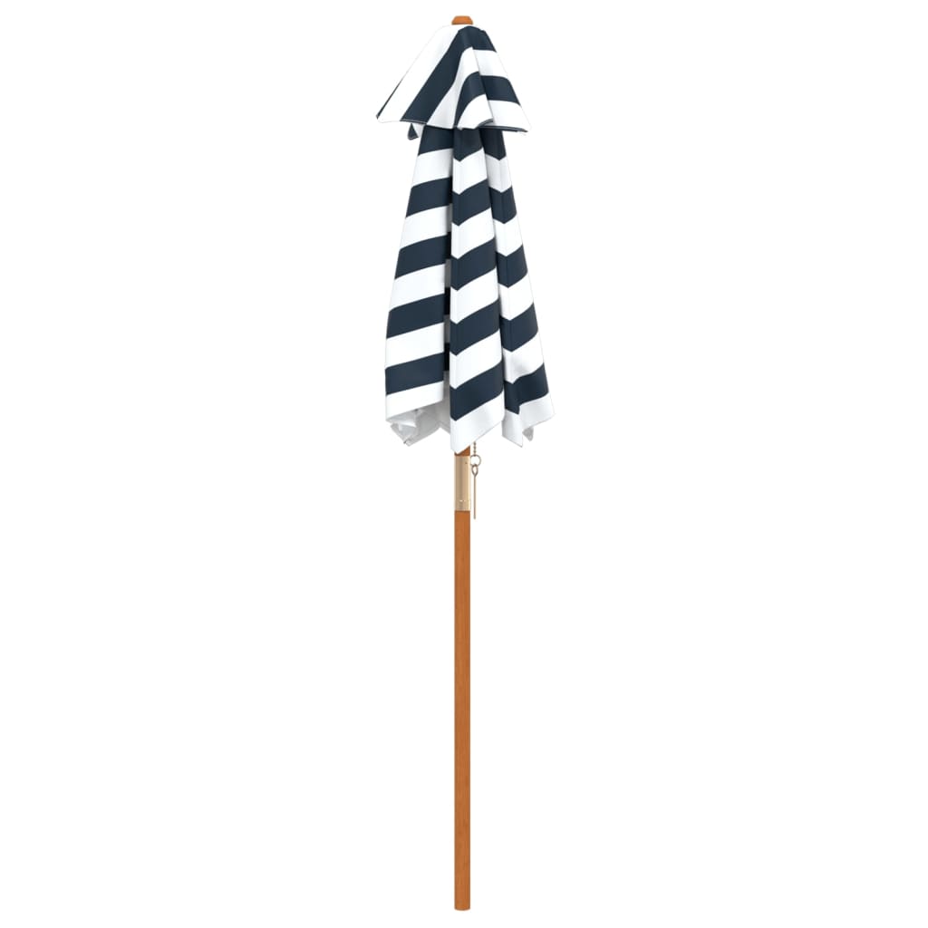 Children's Garden Umbrella with Wooden Pole, Ø120x140cm
