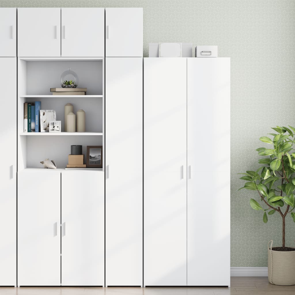 Wall cabinet, white, 30x42.5x40cm, treated wood