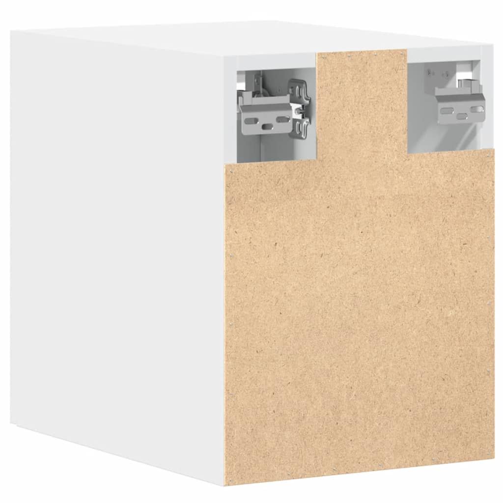Wall cabinet, white, 30x42.5x40cm, treated wood