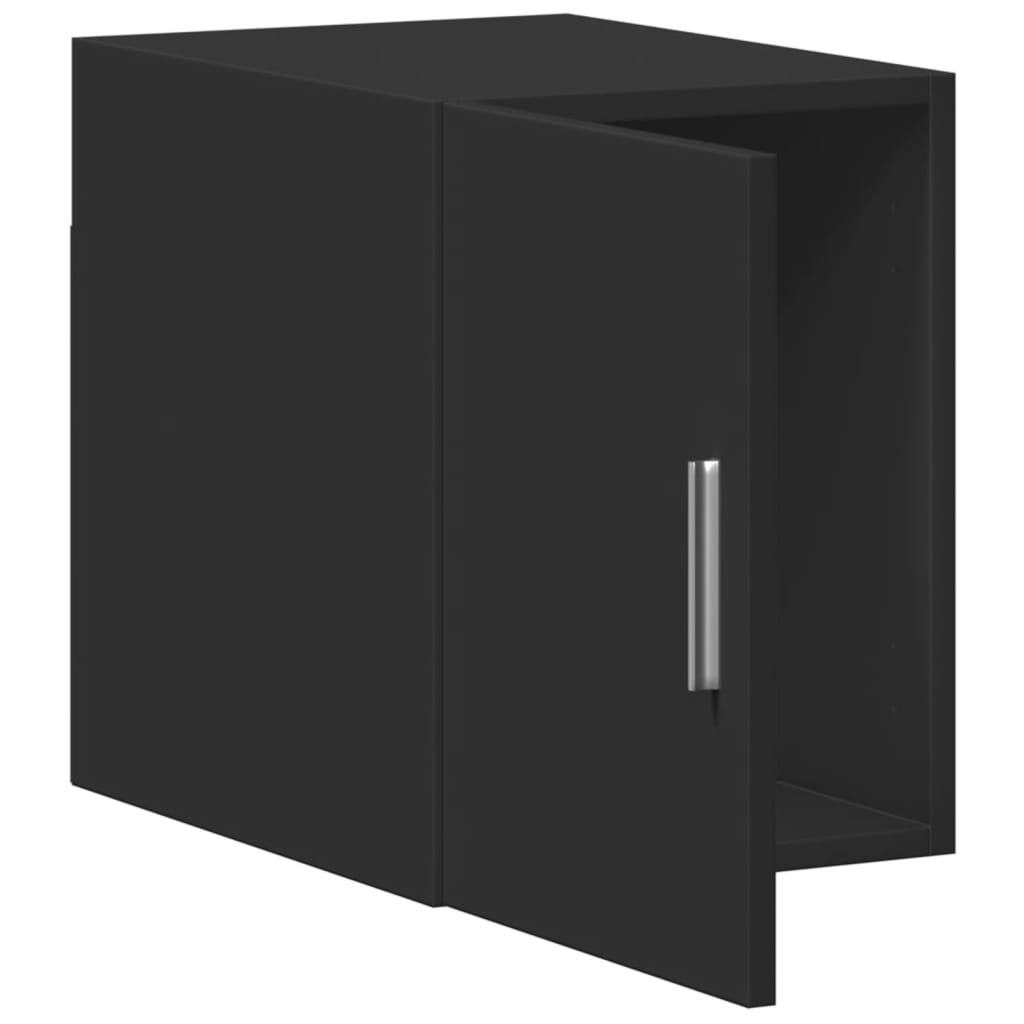 Wall cabinet, black, 30x42.5x40cm, engineered wood
