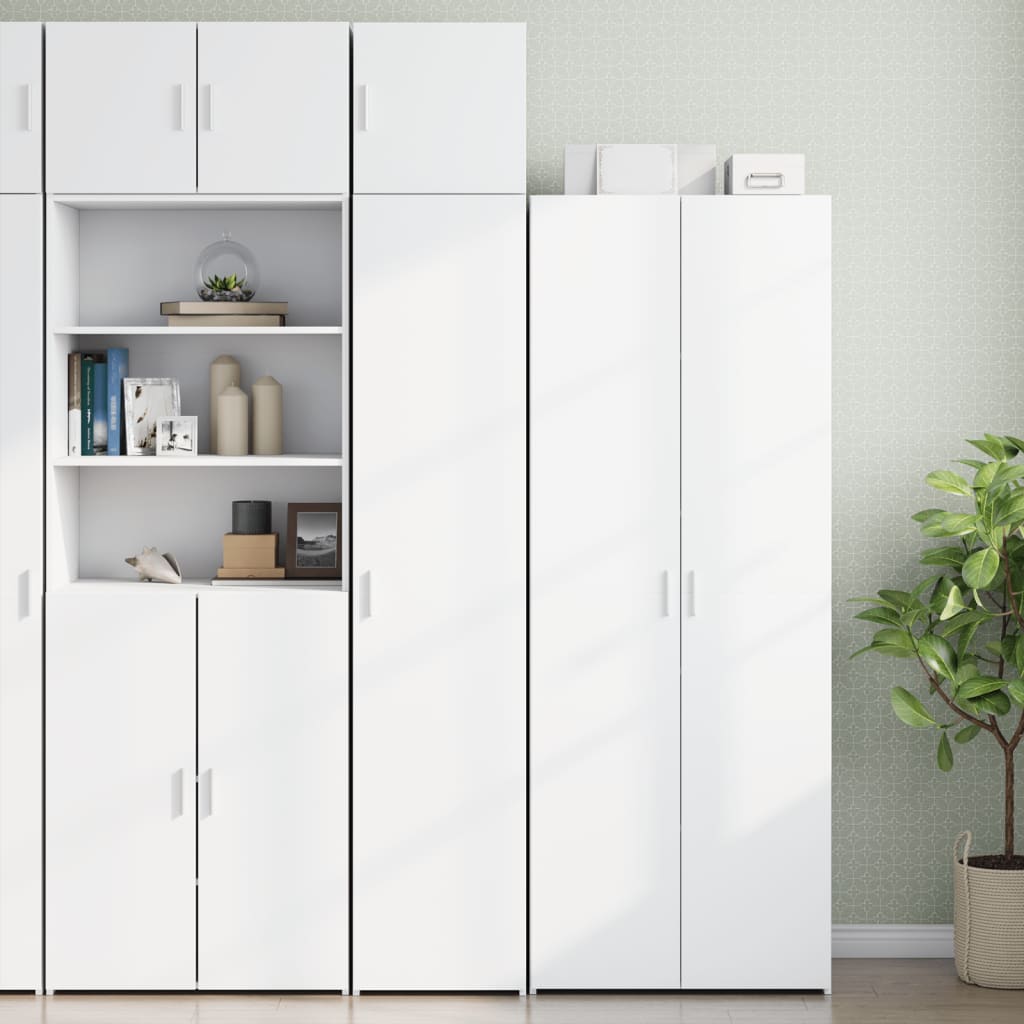 Wall cabinet, white, 40x42.5x40cm, treated wood
