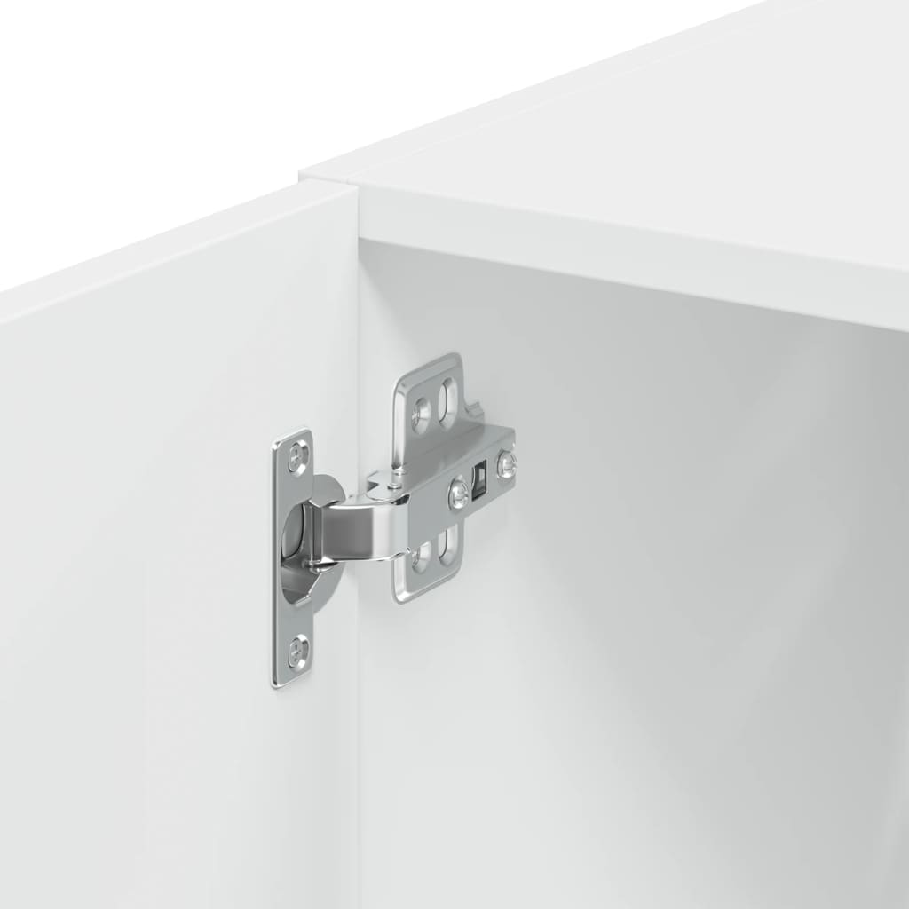 Wall cabinet, white, 40x42.5x40cm, treated wood