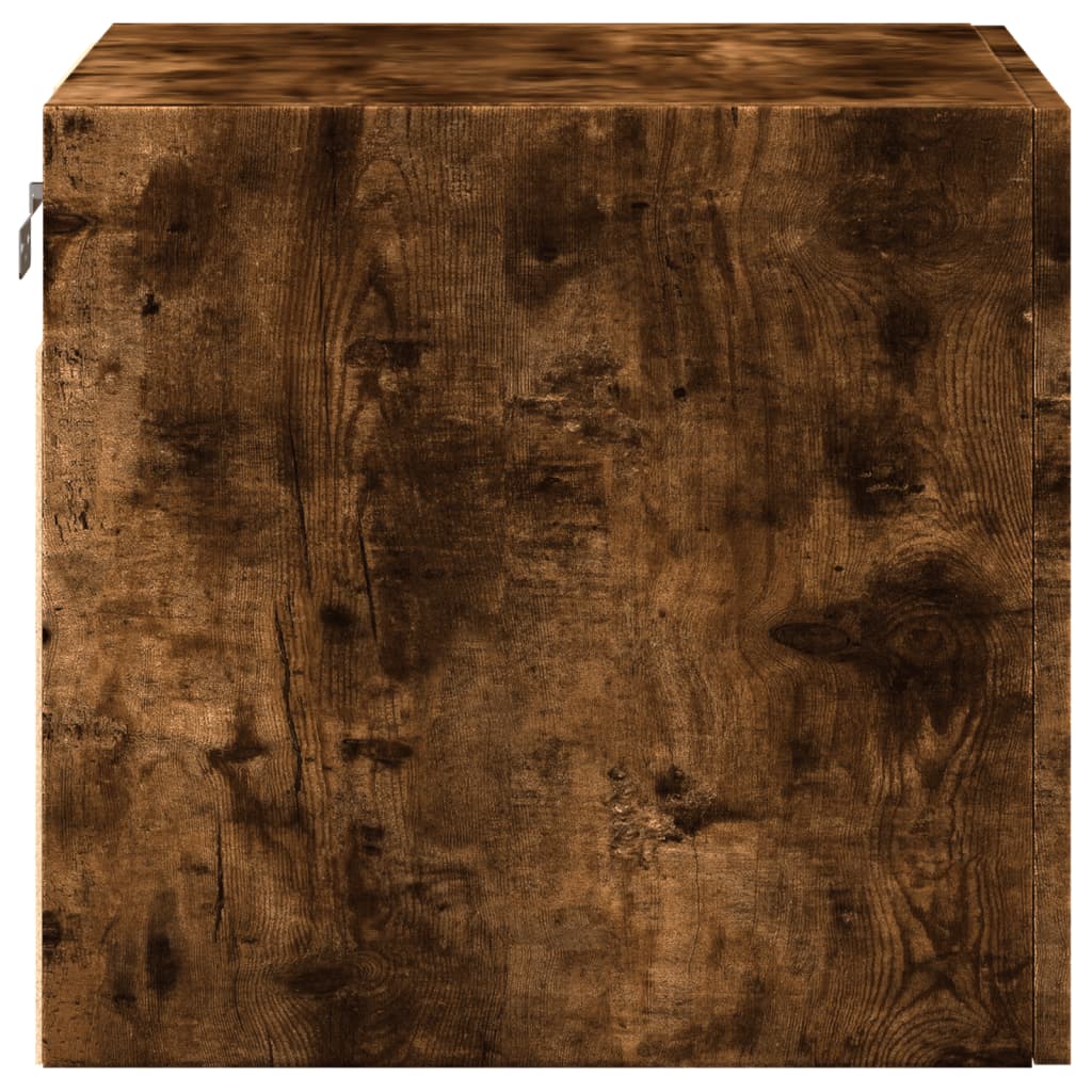 Wall cabinet, smoked oak, 45x42.5x40cm, wood