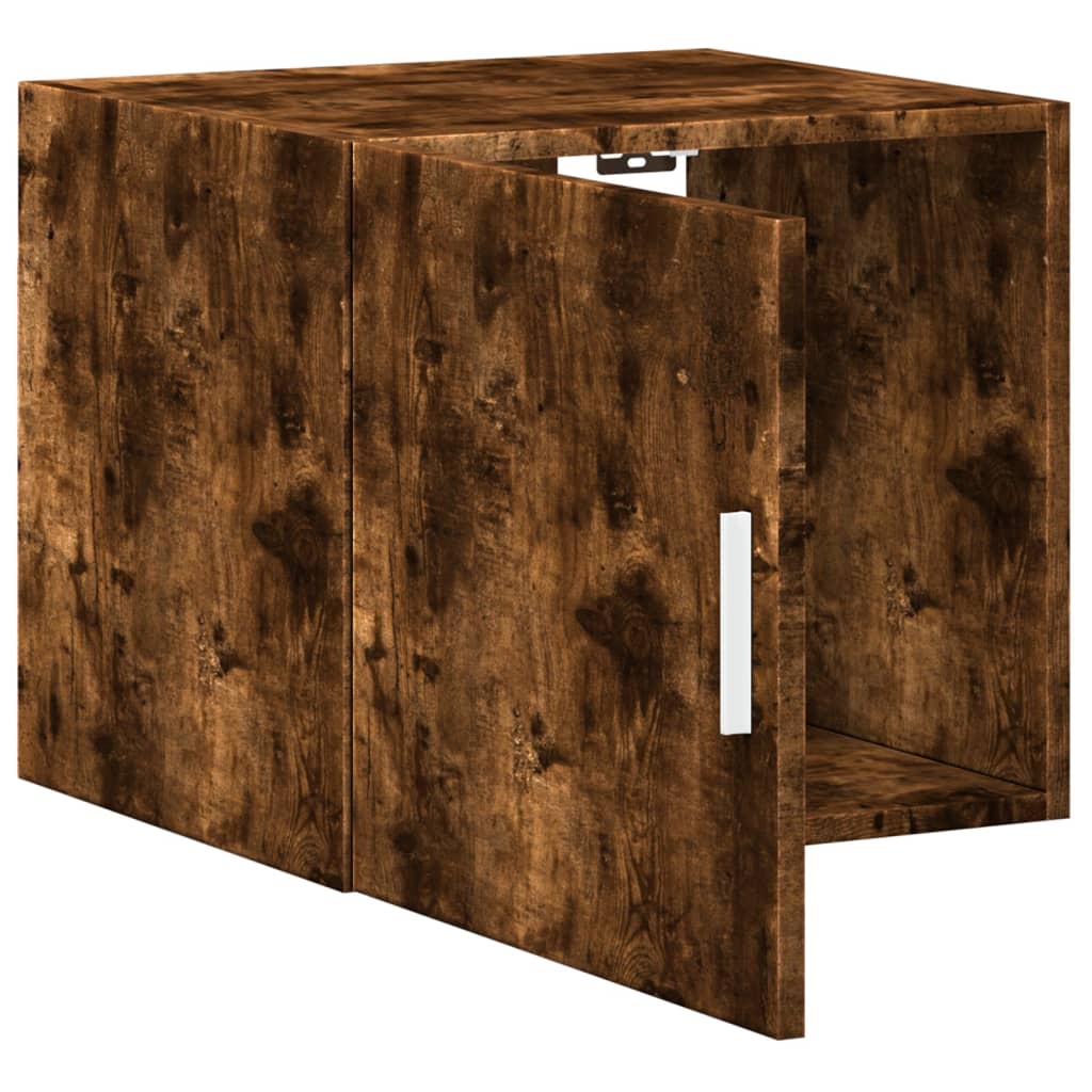 Wall cabinet, smoked oak, 45x42.5x40cm, wood