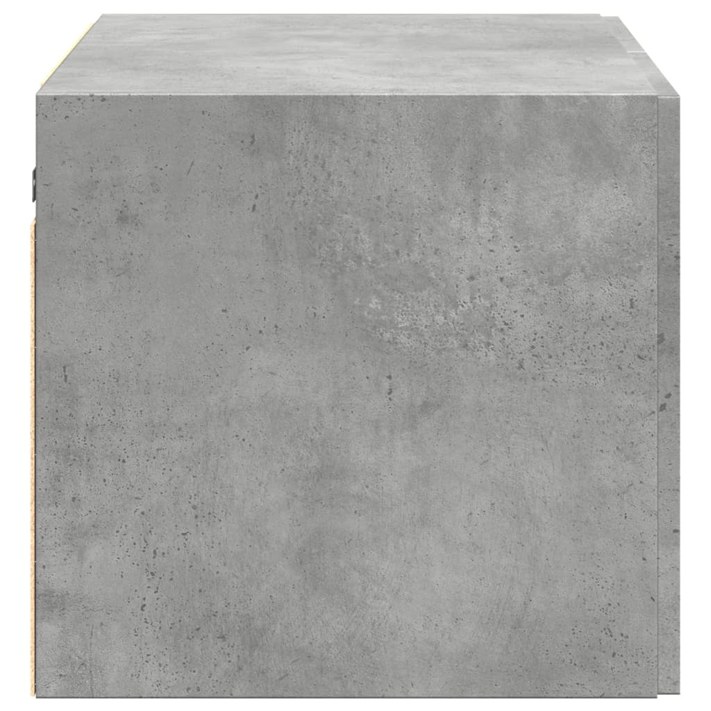 Wall cabinet, concrete grey, 70x42.5x40cm, engineered wood