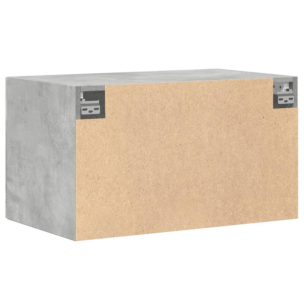 Wall cabinet, concrete grey, 70x42.5x40cm, engineered wood