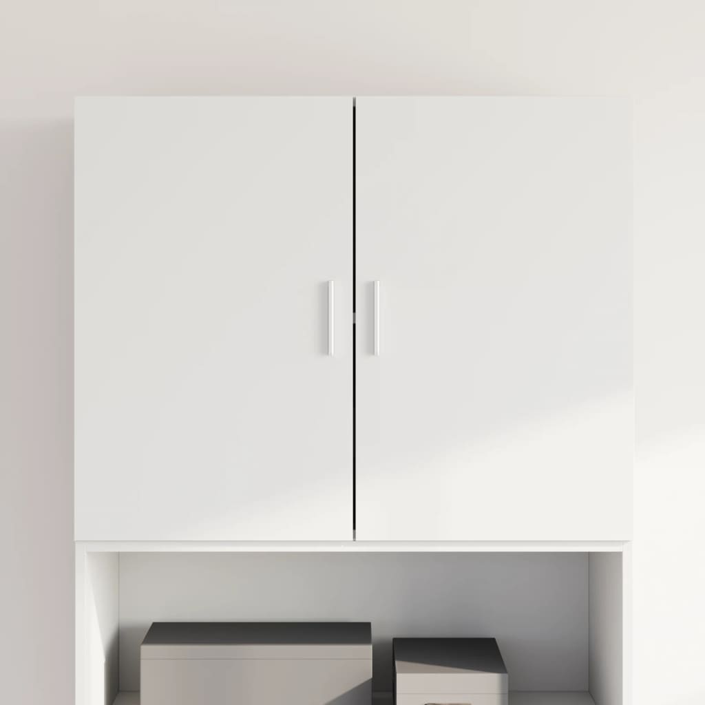 Wall cabinet, white, 80x42.5x64cm, engineered wood
