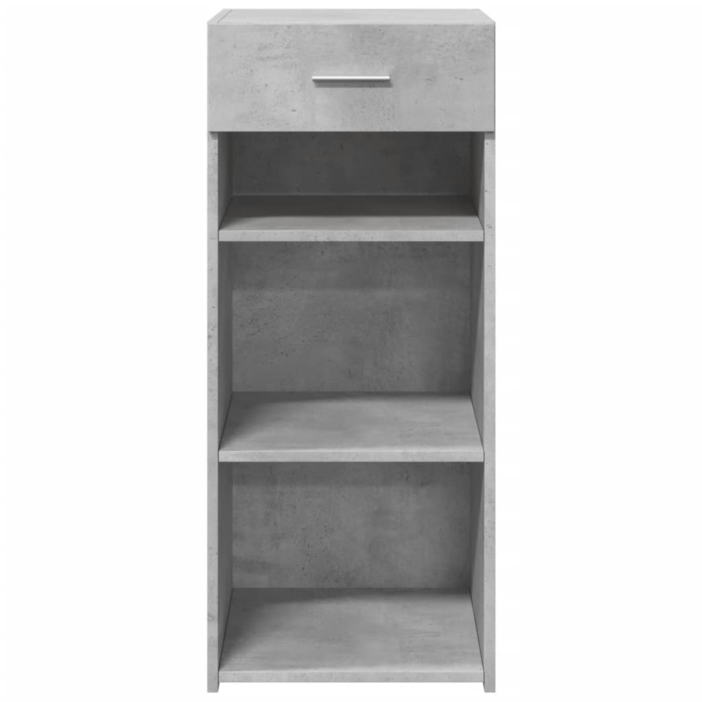 Side cabinet, concrete gray, 40x42.5x93cm, engineered wood