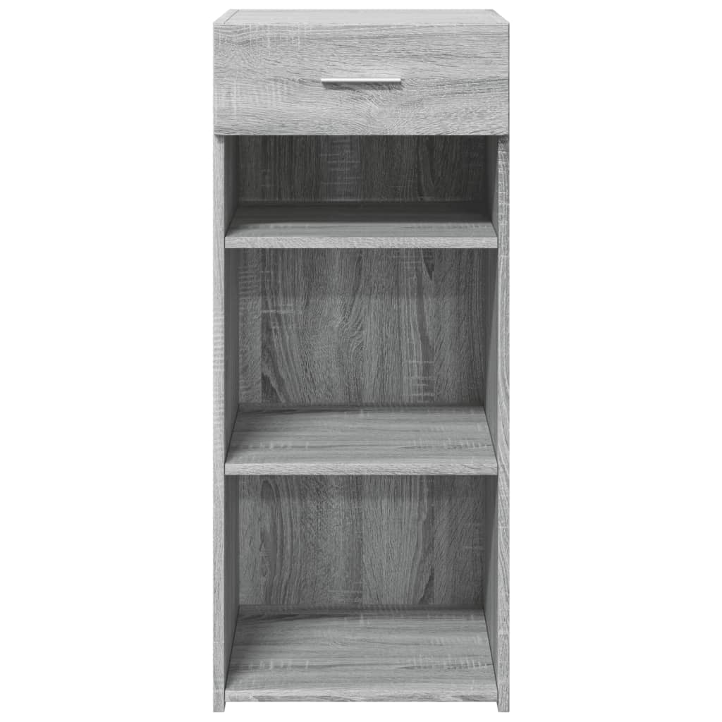 Sideboard, gray oak, 40x42.5x93cm, engineered wood