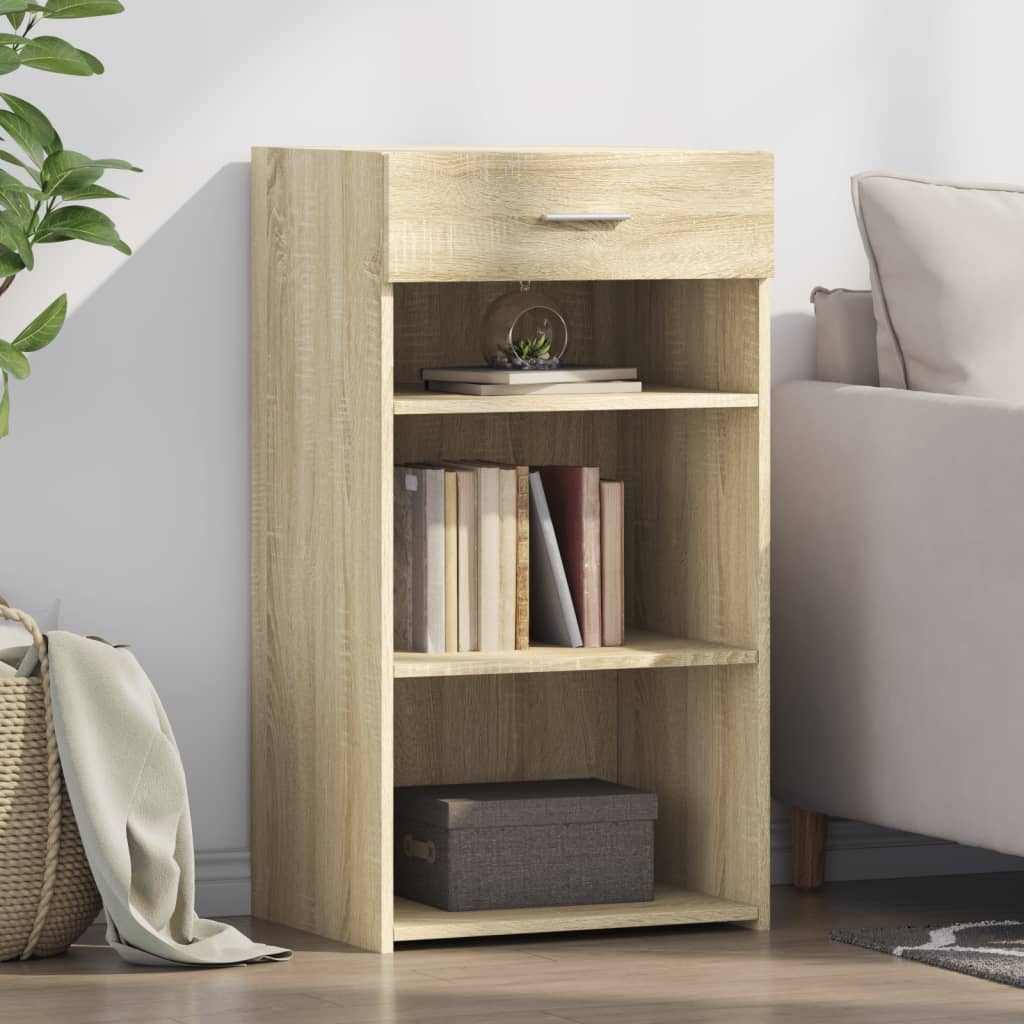 Side cabinet, Sonoma oak, 50x42.5x93cm, engineered wood