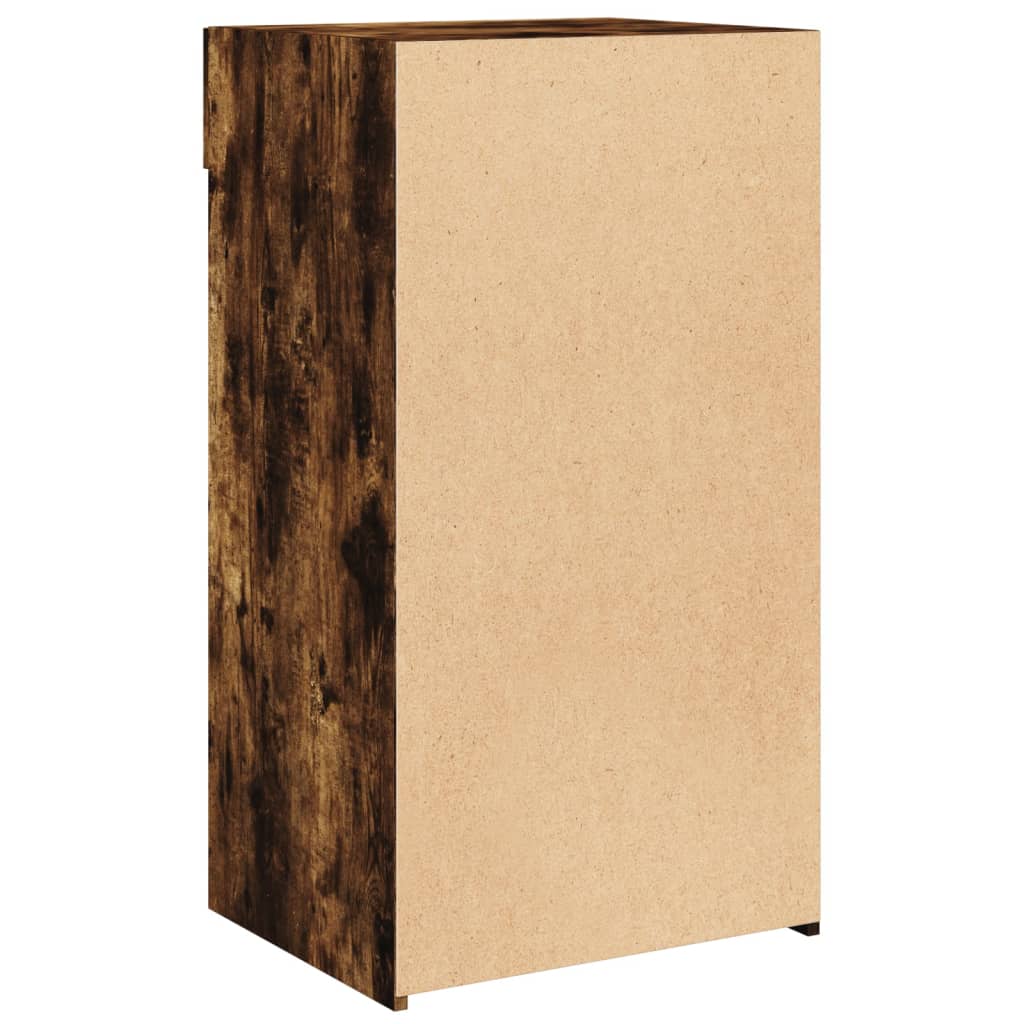 Side cabinet, smoky oak, 50x42.5x93cm, engineered wood