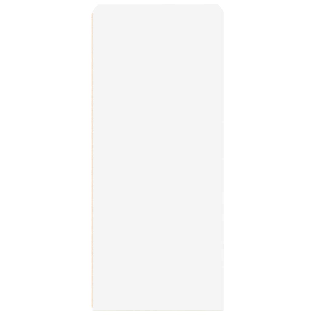 Side cabinet, white, 40x41x93cm, engineered wood