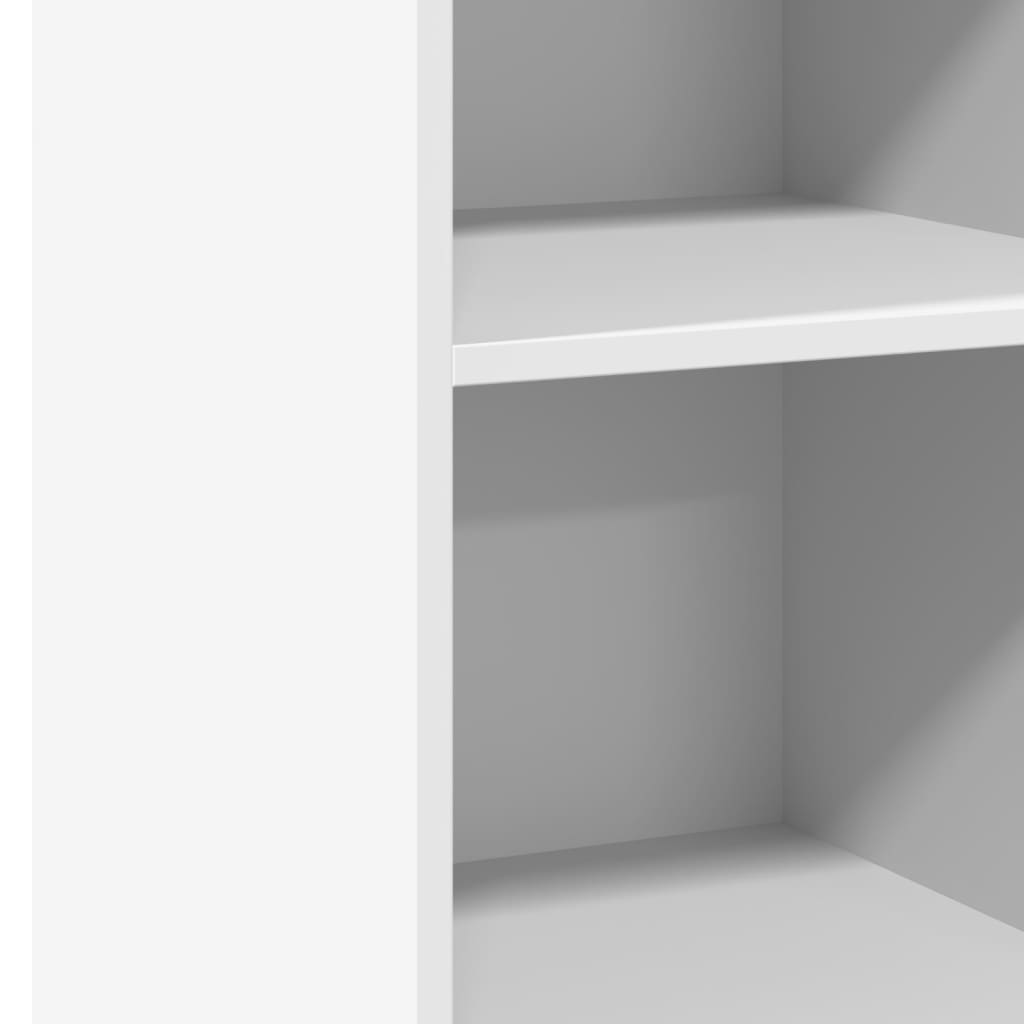 Side cabinet, white, 40x41x93cm, engineered wood