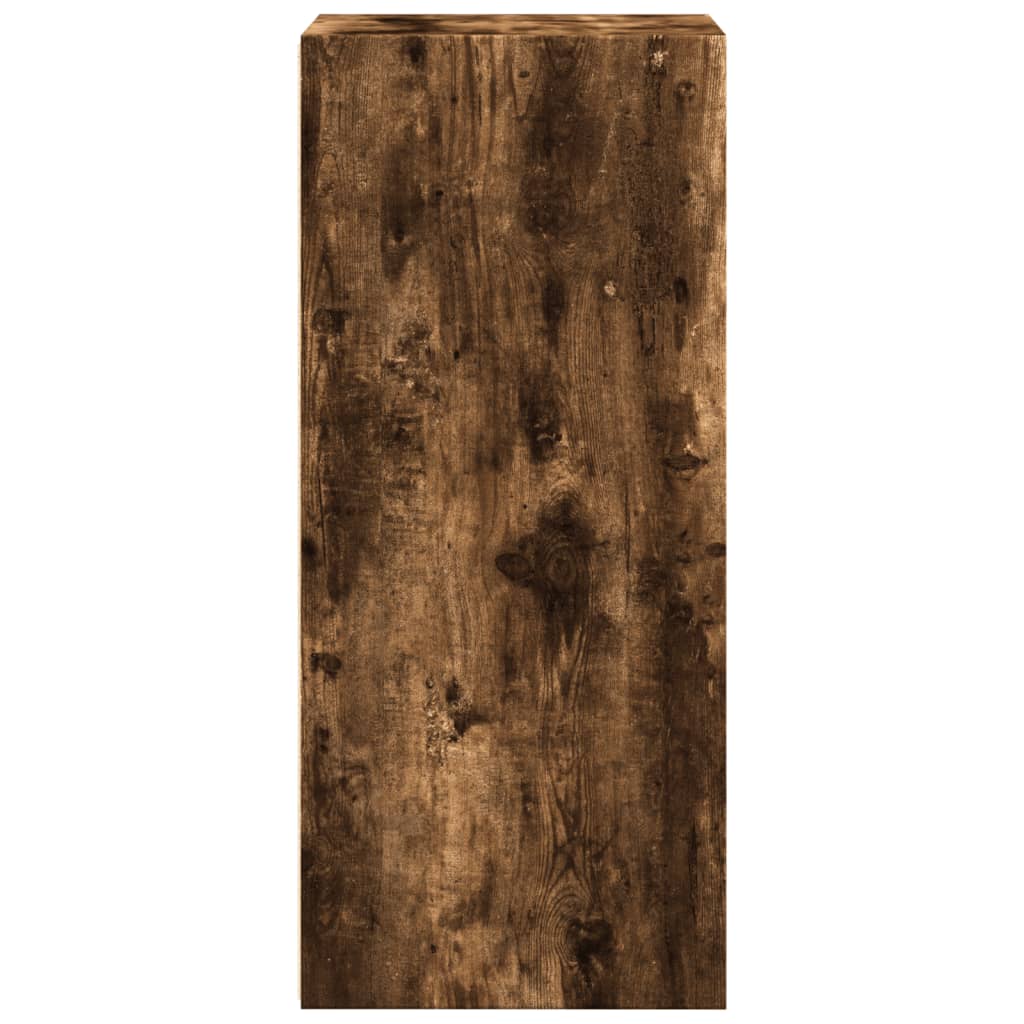 Sideboard, smoked oak, 40x41x93cm, engineered wood