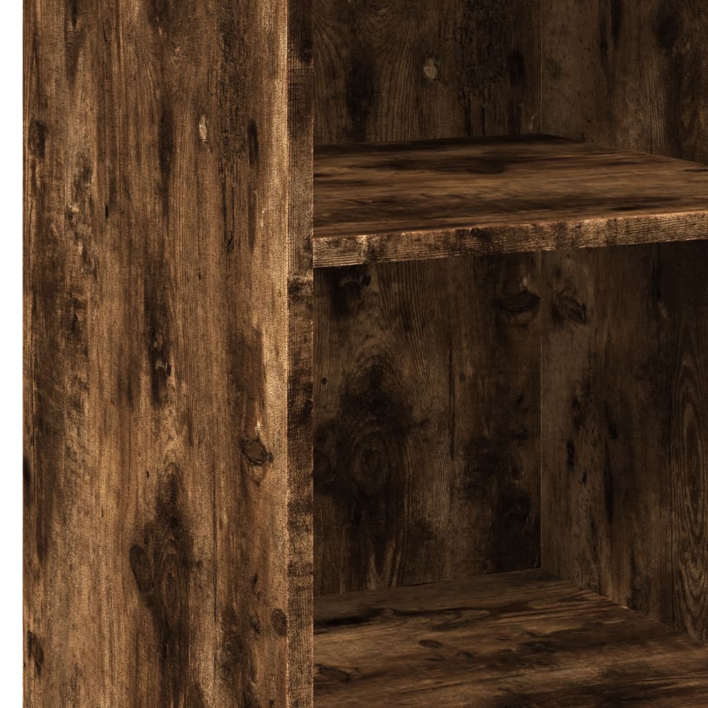 Sideboard, smoked oak, 40x41x93cm, engineered wood