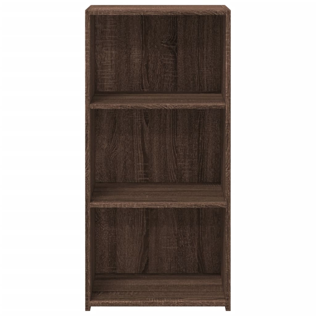 Sideboard, brown oak, 45x41x93cm, engineered wood