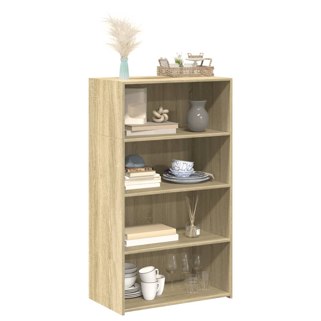 Chest of drawers, Sonoma oak, 70x41x124cm, engineered wood