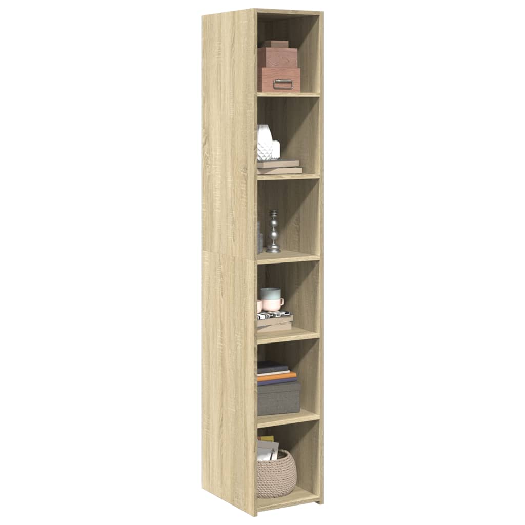 Chest of drawers, Sonoma oak, 30x41x185cm, engineered wood