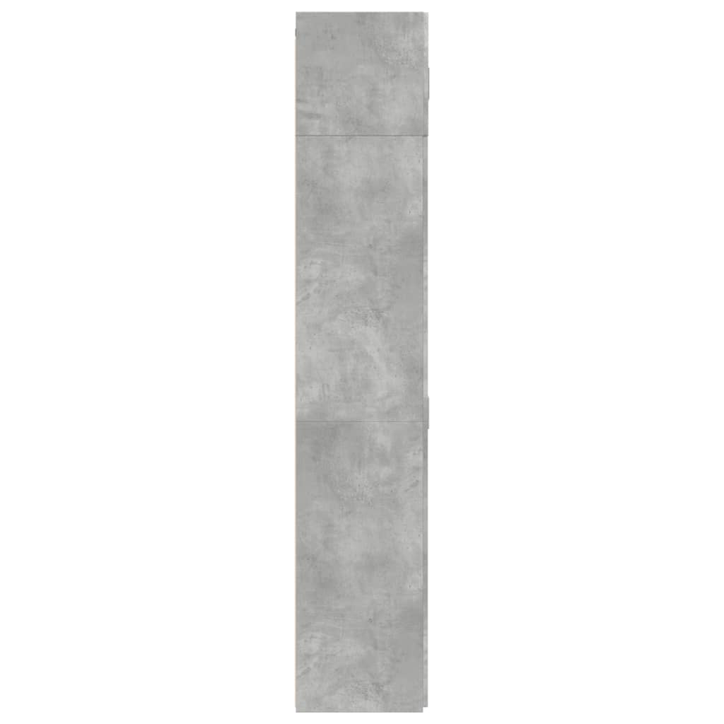 Spintelė daiktams, betono, 70x42,5x225cm, apdirbta mediena