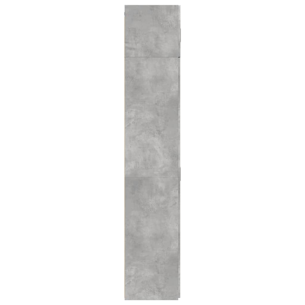 Spintelė daiktams, betono, 70x42,5x225cm, apdirbta mediena