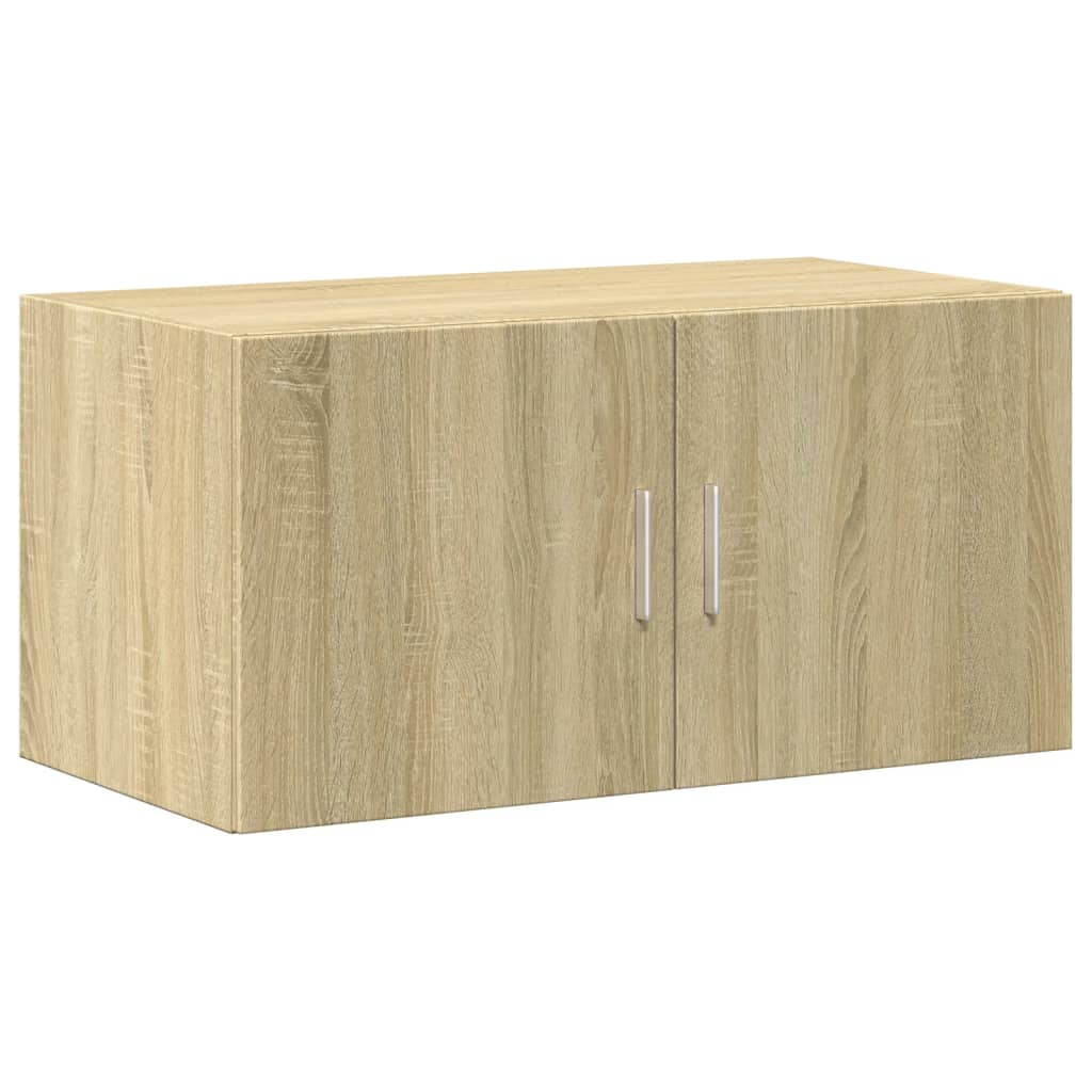 Cabinet for belongings, oak, 80x42.5x225cm, treated wood