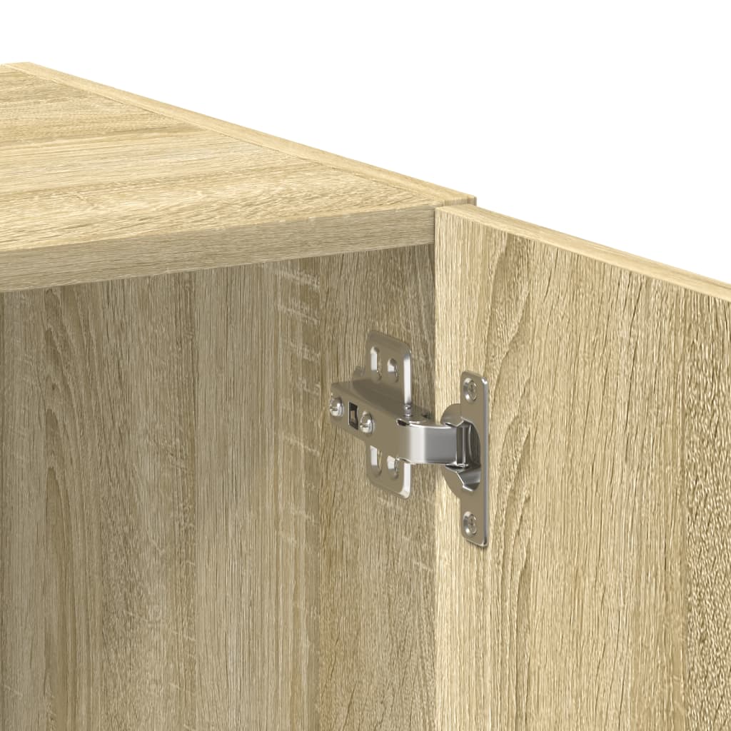 Cabinet for belongings, oak, 80x42.5x225cm, treated wood