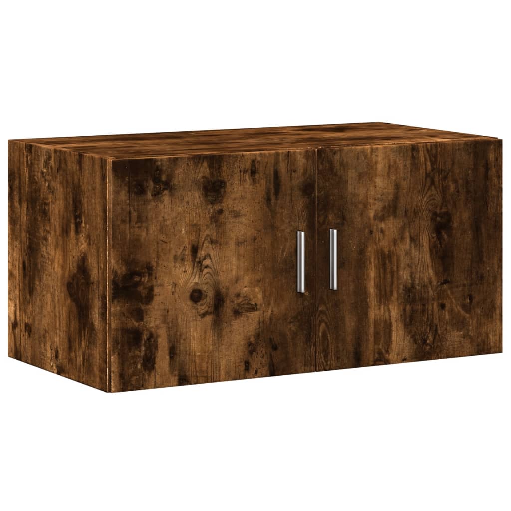 Cabinet for items, smoky, 80x42.5x225cm, treated wood