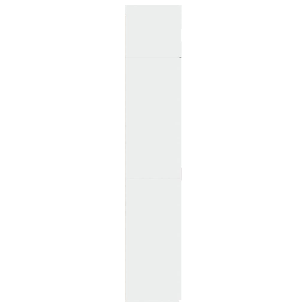 Cabinet, white, 80x42.5x225cm, engineered wood