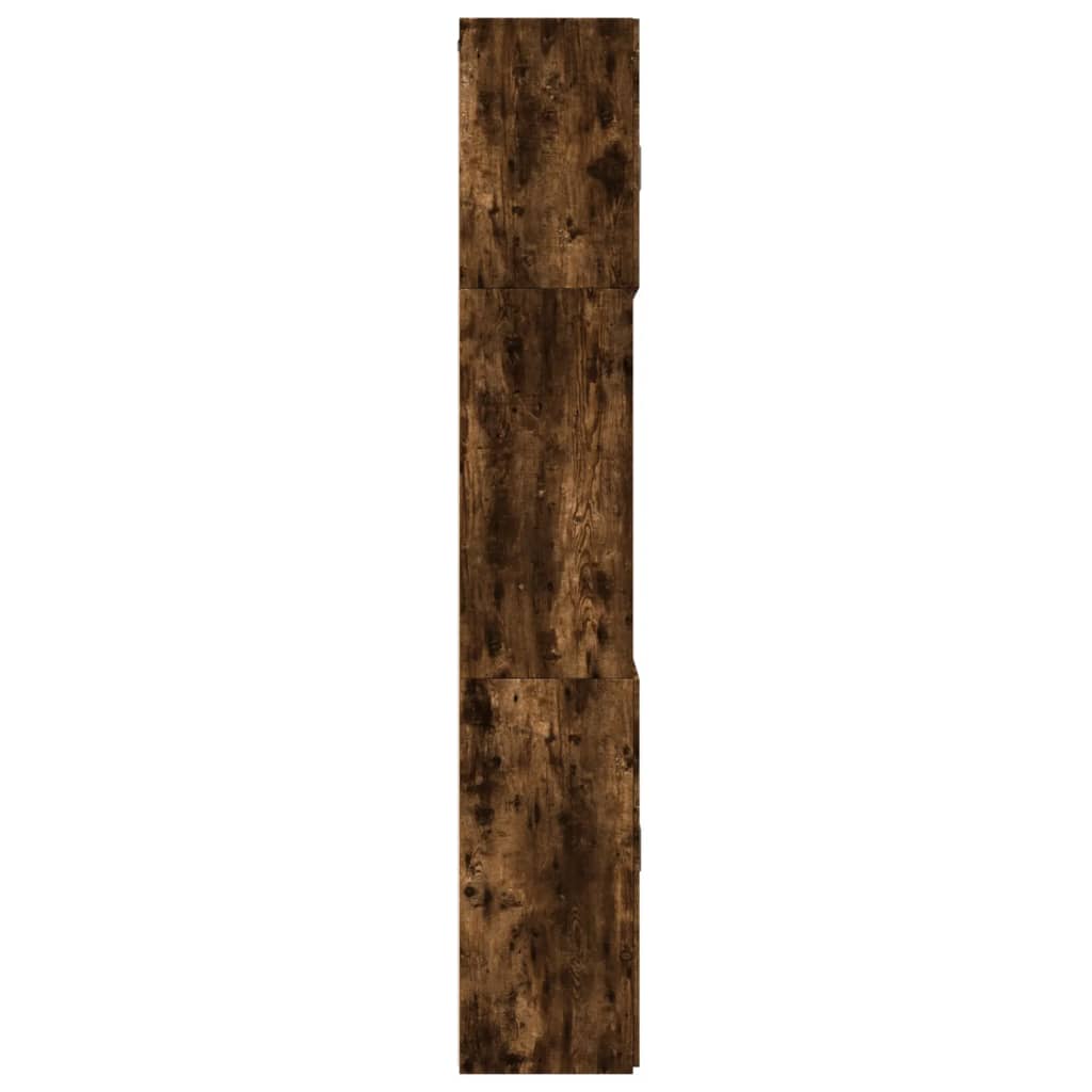 Kumode, dūmu ozolkoka krāsā, 80x42,5x249cm, apstrādāta koksne
