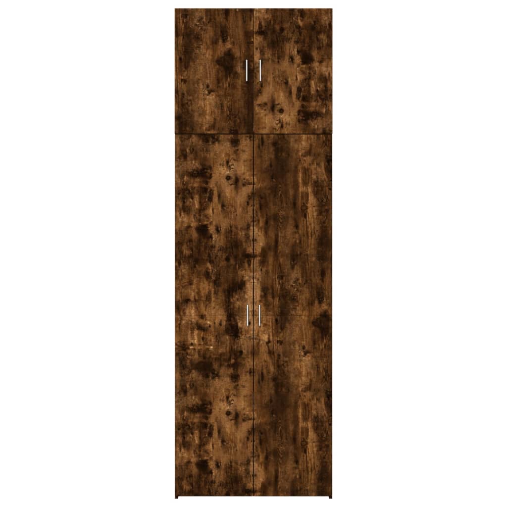 Chest of drawers, smoke oak, 80x42.5x249cm, engineered wood