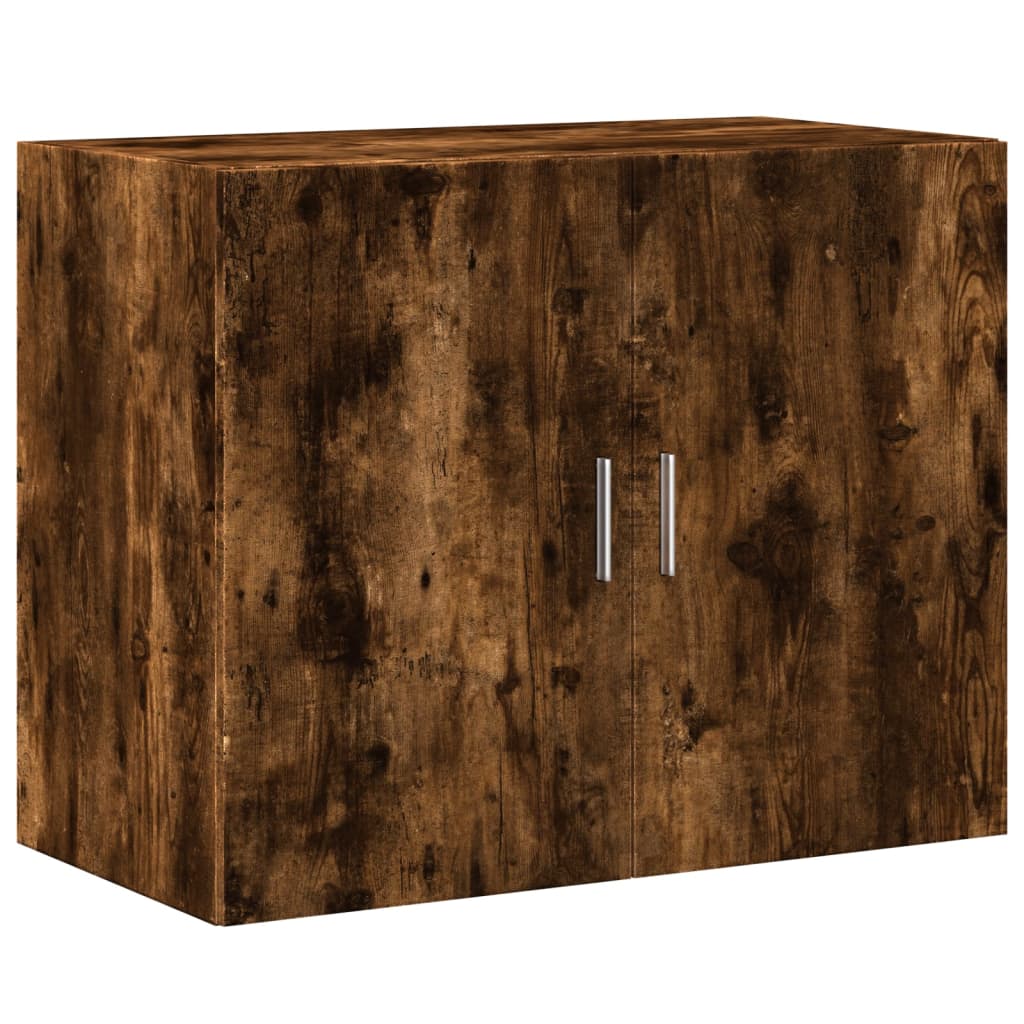 Chest of drawers, smoke oak, 80x42.5x249cm, engineered wood