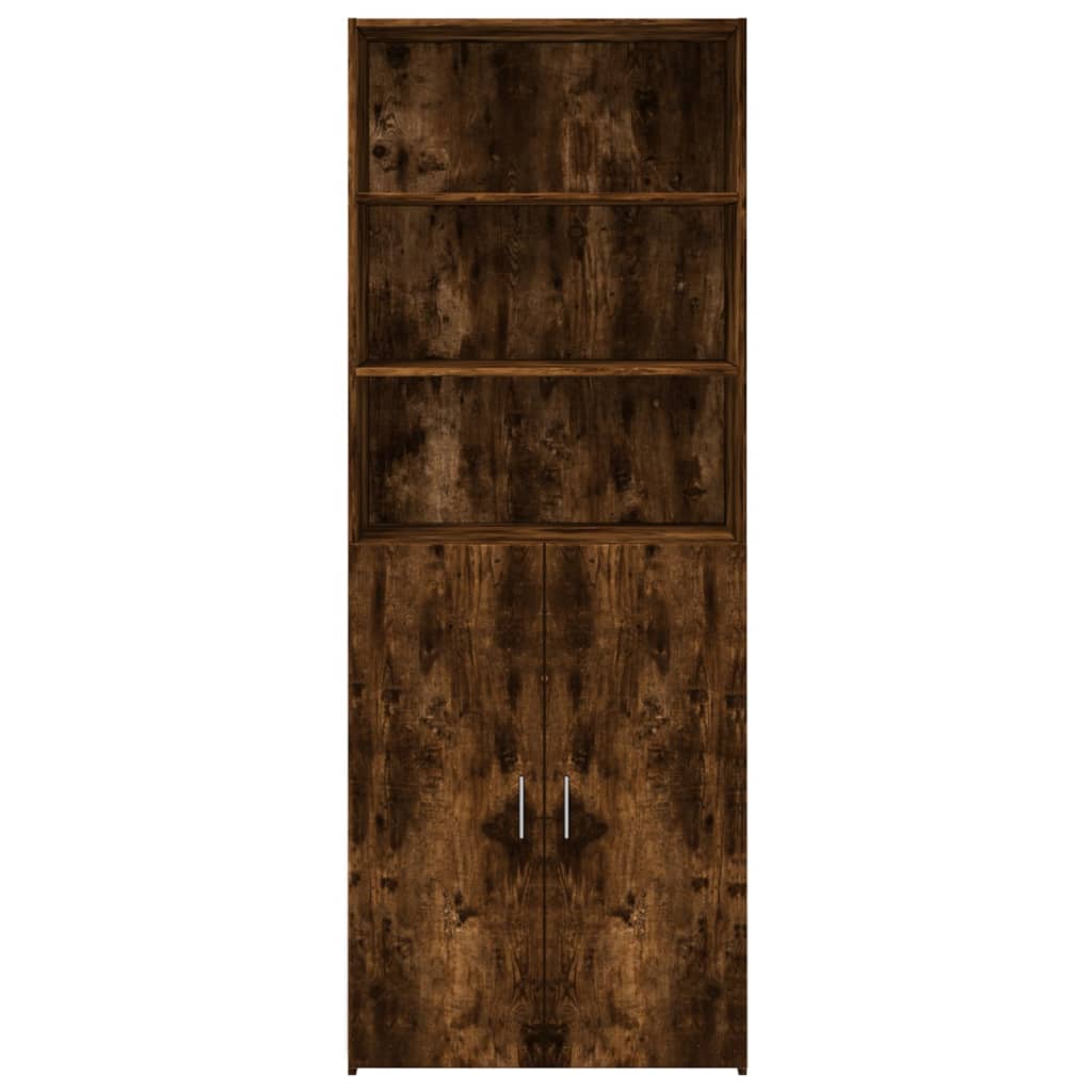 Kumode, brūns ozols, 70x42,5x185cm, apstrādāta koksne