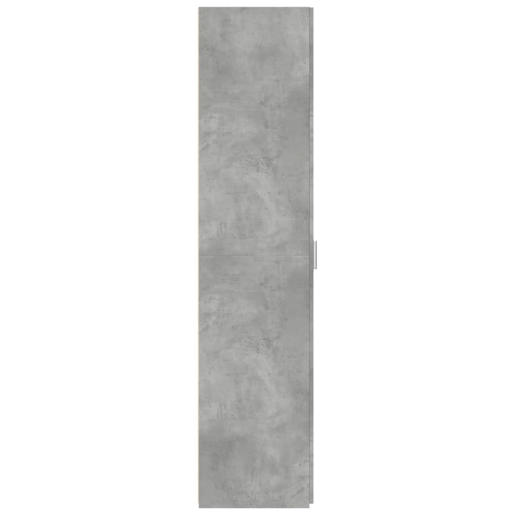 Komoda, betono pilkos spalvos, 40x42,5x185cm, apdirbta mediena