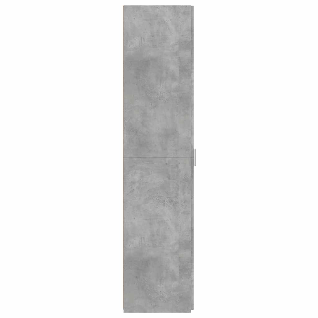 Komoda, betono pilkos spalvos, 45x42,5x185cm, apdirbta mediena