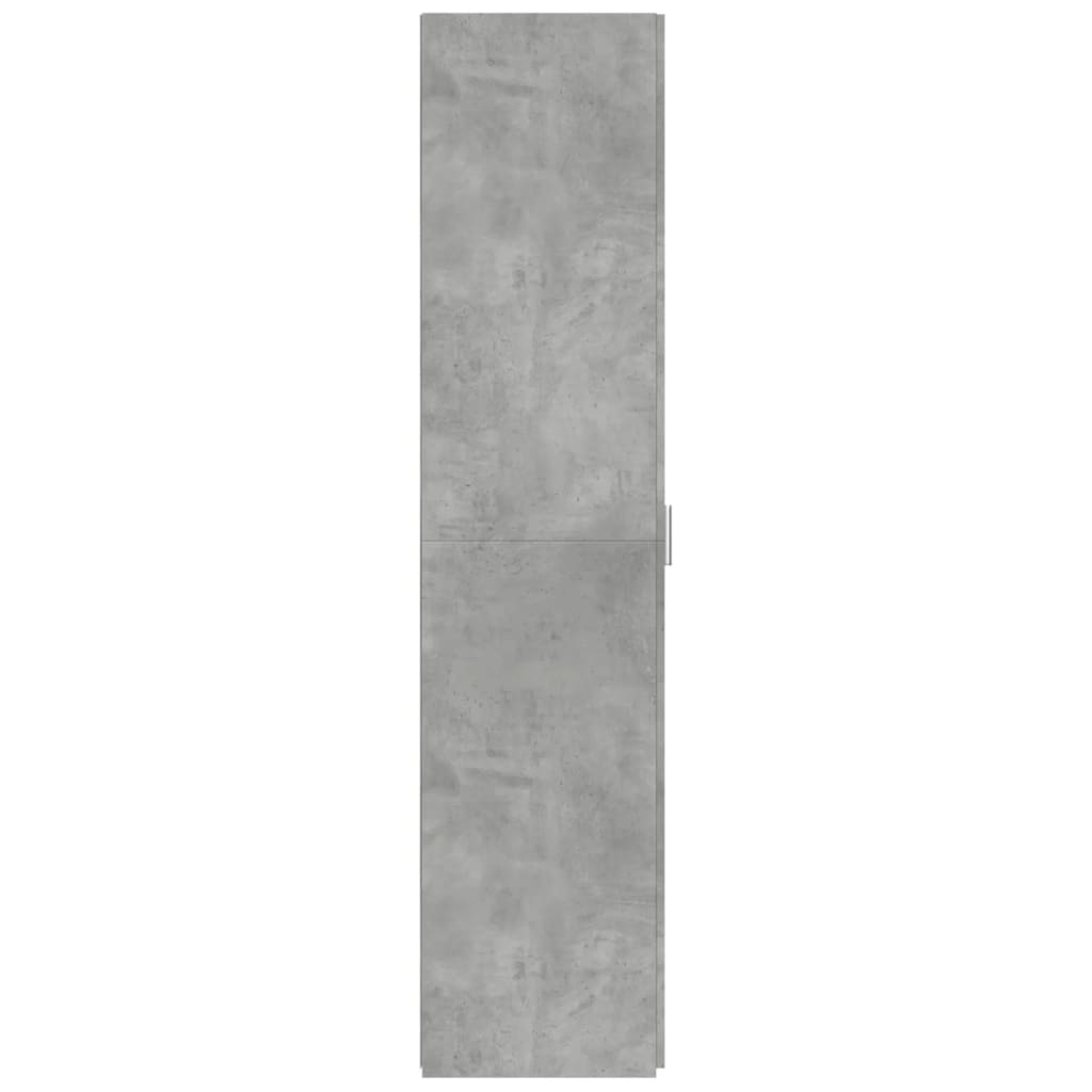 Komoda, betono pilkos spalvos, 50x42,5x185cm, apdirbta mediena