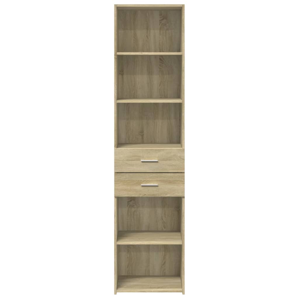 Chest of drawers, Sonoma oak, 45x42.5x185cm, engineered wood