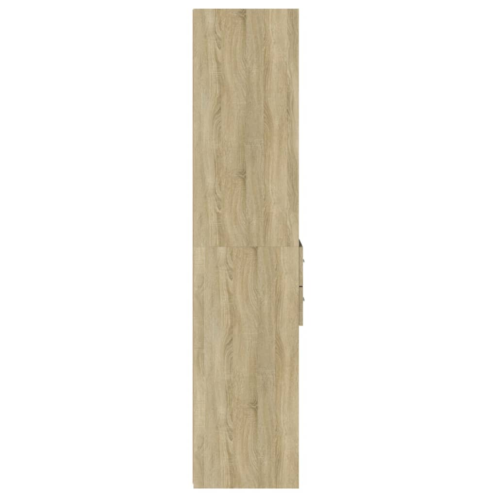 Chest of drawers, Sonoma oak, 45x42.5x185cm, engineered wood