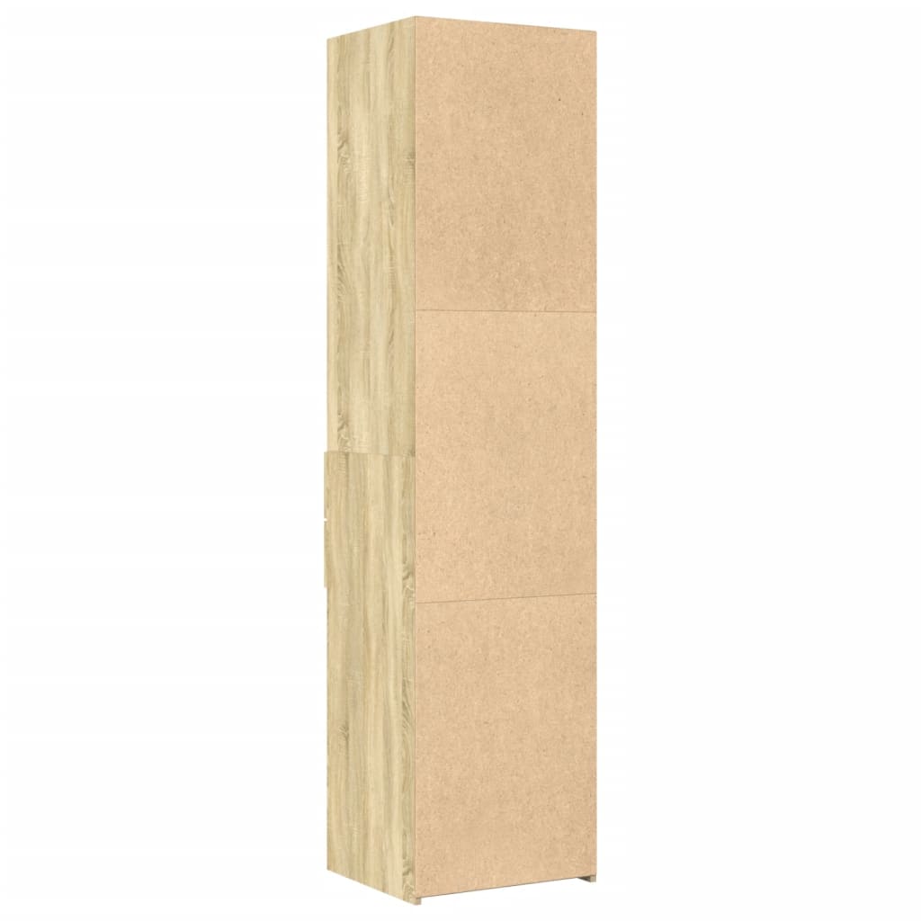 Chest of drawers, Sonoma oak, 45x42.5x185cm, engineered wood