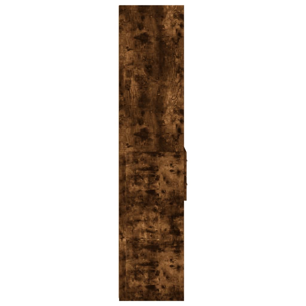 Chest of drawers, smoky oak, 45x42.5x185cm, engineered wood