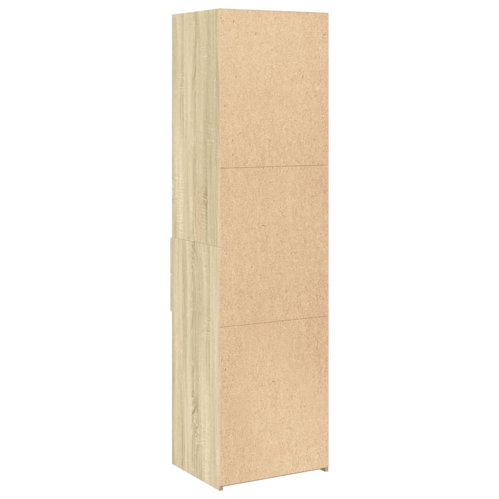 Chest of drawers, Sonoma oak, 50x42.5x185cm, engineered wood