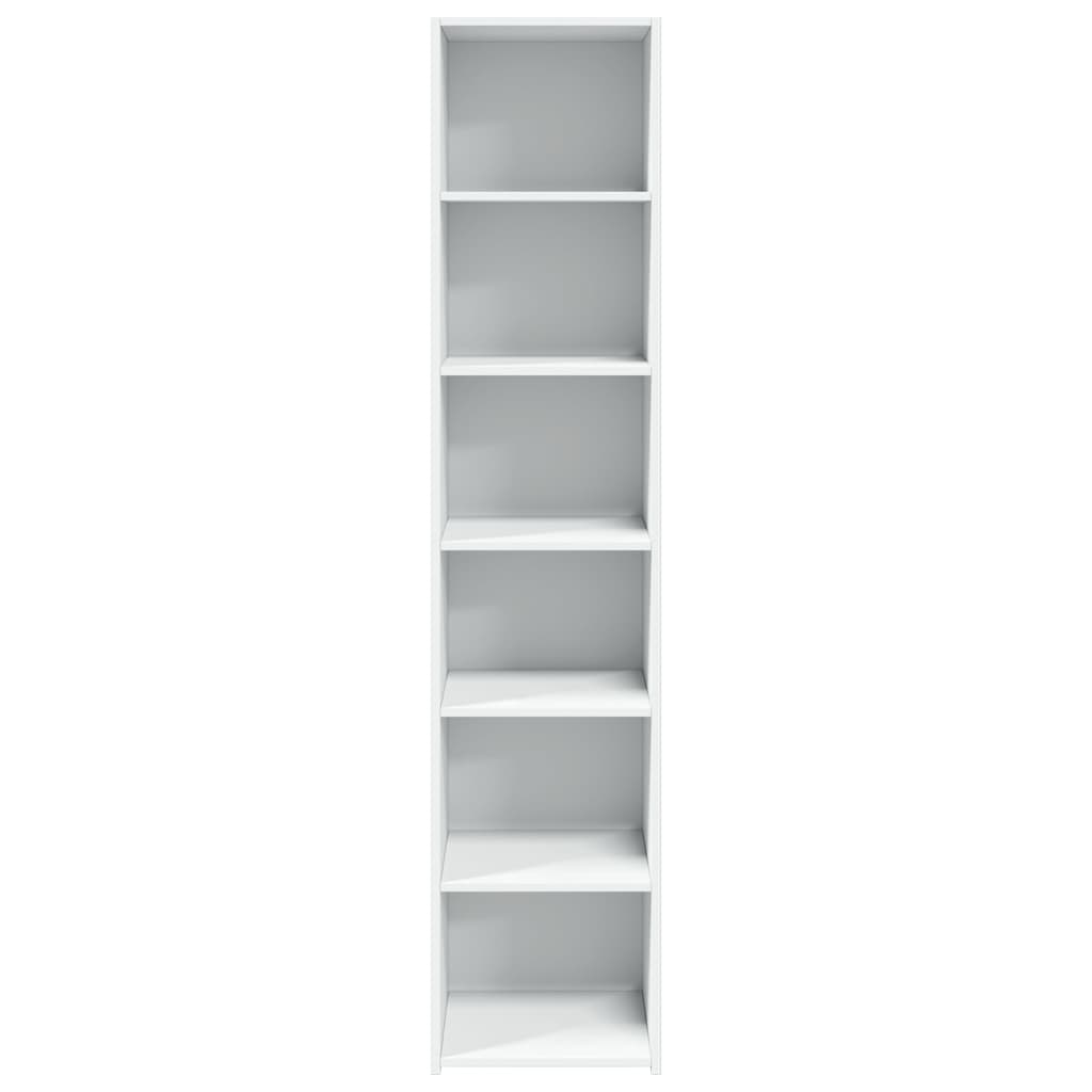 Kumode, balta, 40x41x185cm, apstrādāta koksne
