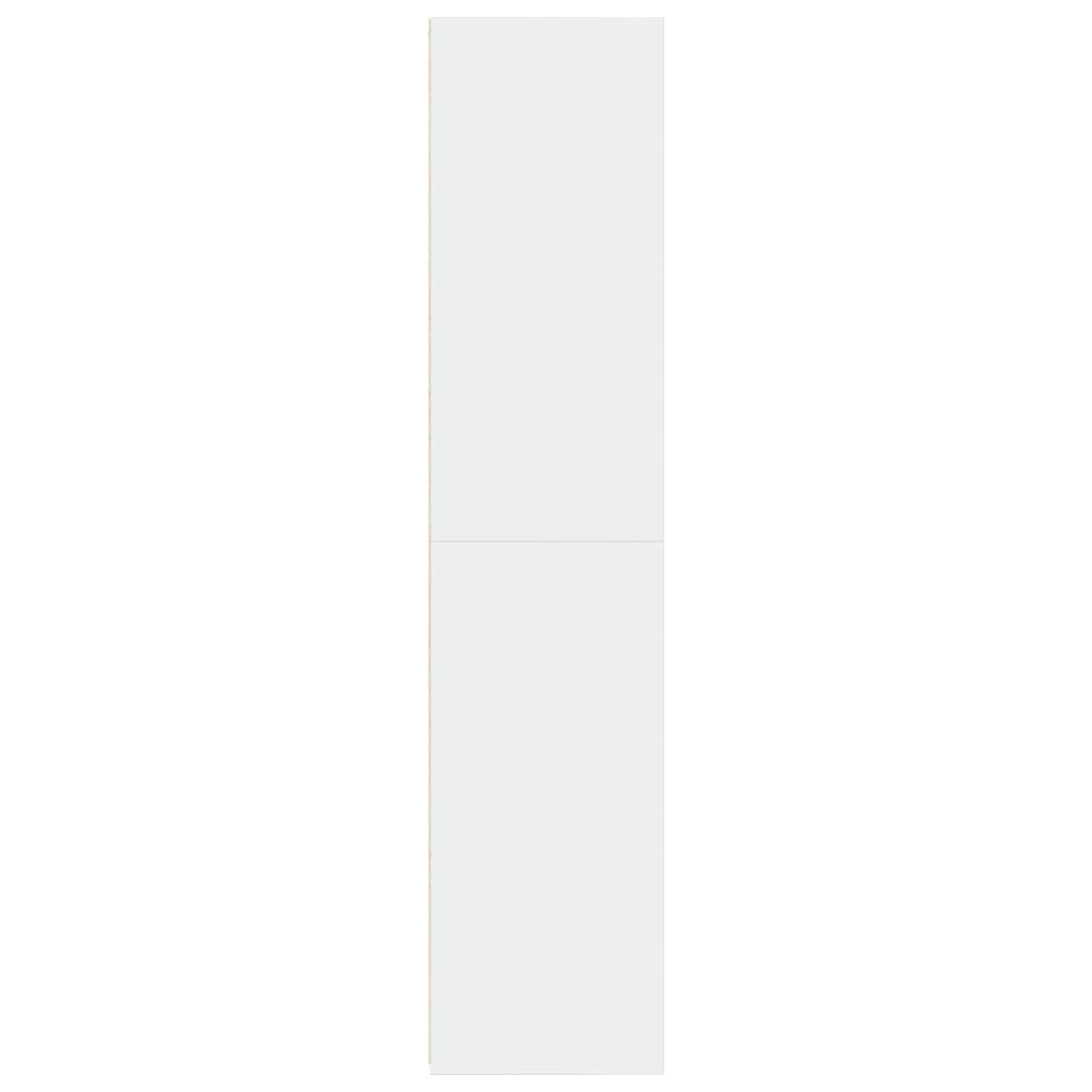 Kumode, balta, 40x41x185cm, apstrādāta koksne