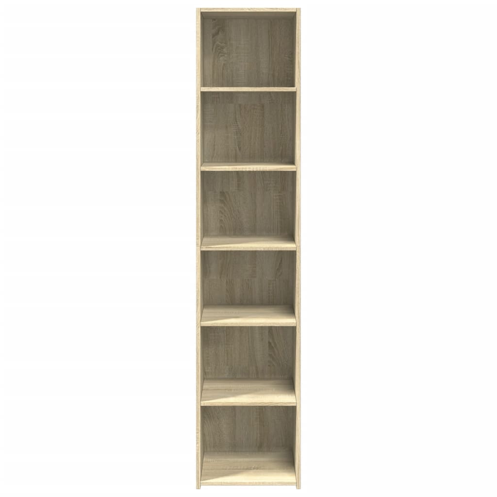 Chest of drawers, Sonoma oak, 40x41x185cm, engineered wood