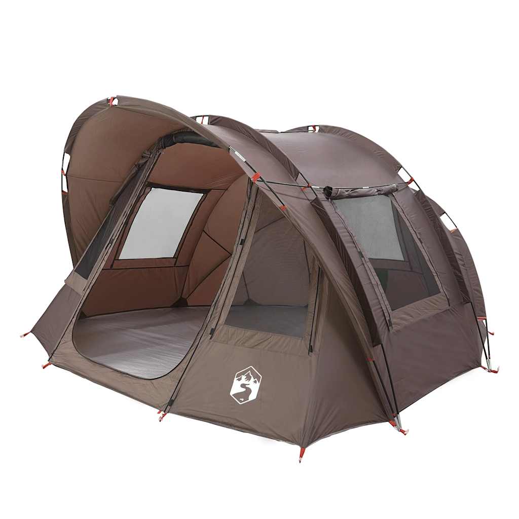 Fishing tent, brown, two-person, waterproof