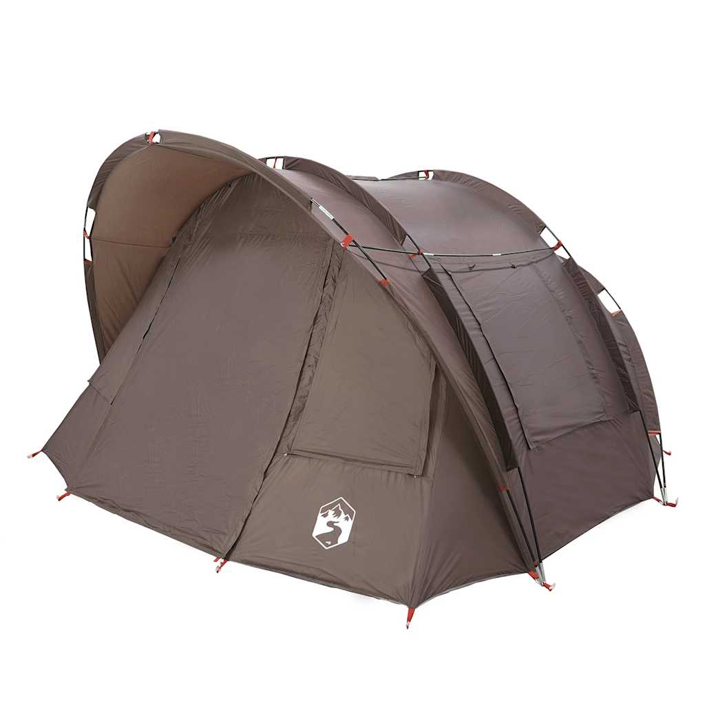 Fishing tent, brown, two-person, waterproof