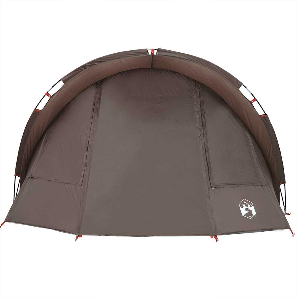 Fishing tent, brown, two-person, waterproof