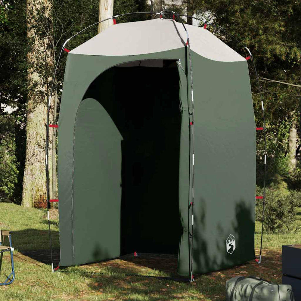 Shower tent, green, waterproof