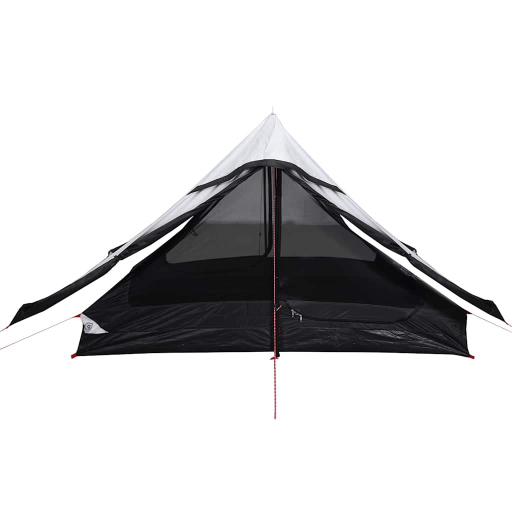 Camping tent, white, two-person, blackout fabric