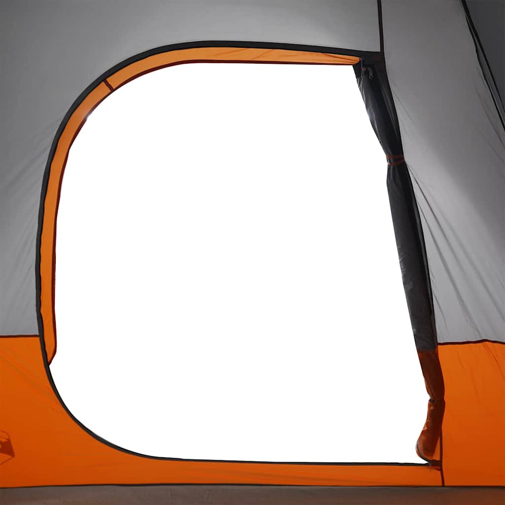 Automašīnas telts, pelēka/oranža, četrām personām