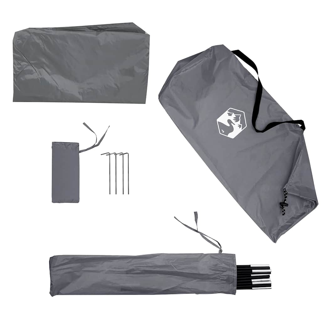 Car tent, grey/orange, waterproof